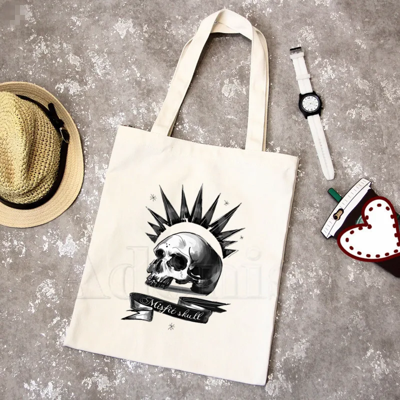 

Life Is Strange Game White Unisex Handbags Custom Canvas Tote Bag Print Daily Use Reusable Travel Casual Shopping Bag