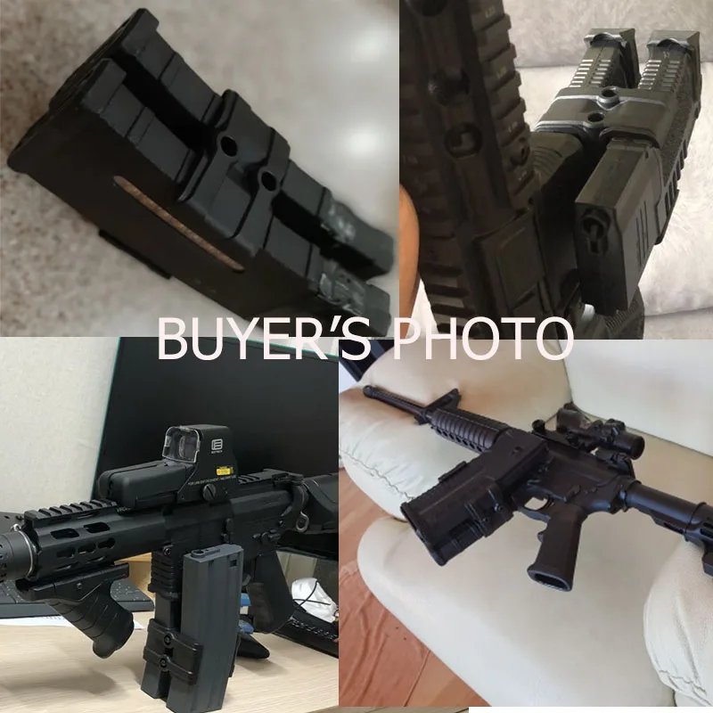 Tactical Clip Rifle Dual Parallel Magazine For AK AR15 M4 Mag595 Airsoft Universal Link Round Cartridge Speed Loader Accessories
