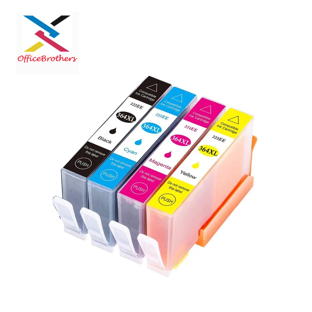 364XL чернильный картридж Замена для HP 364 XL hp364 deskjet 3070A 3520 photosmart 5510 5520 6510 6520 7510 7520 |