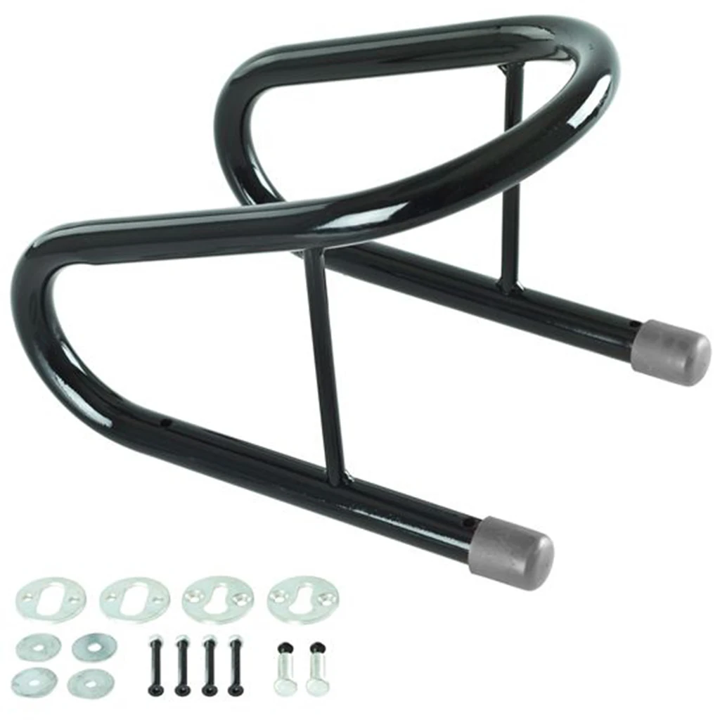 5.5" Removable Motorcycle Wheel Chock Kit For Harley Trailers Mount