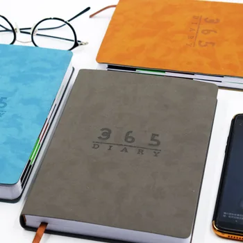 

Harphia New Arrival! Notebook 2021 Daily Plan A5 Business Agenda English Schedule Paper