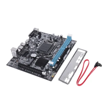 

H110 Desktop Computer Motherboard Lga1151 Usb2.0 Vga Ddr3 Support 16 image Card Ddr3 Upgrade Usb3.0 Vga System Motherboard