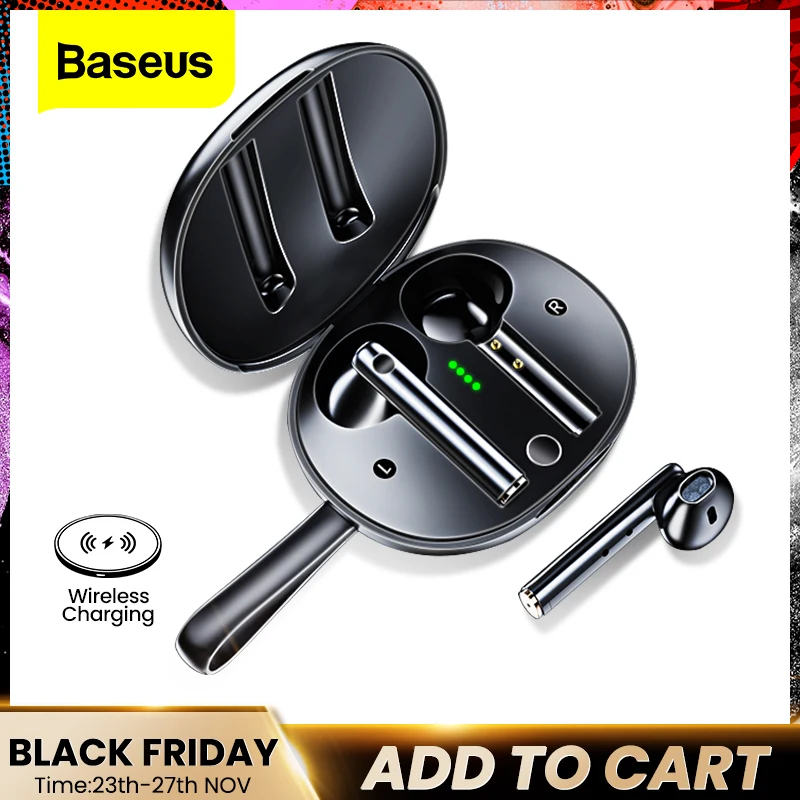 Baseus W05 TWS Bluetooth Headphones Wireless 5.0