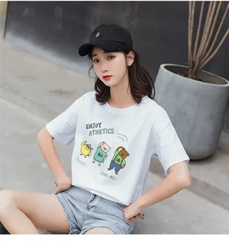 

PY112Summer new short sleeve T-shirt