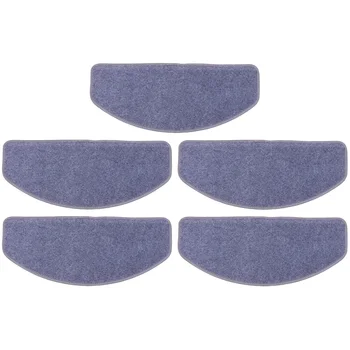 

1 Set of 5pcs Stair Step Mat Comfortable Non-slip Stair Carpet Noise Reduction Mat for Home Dorm