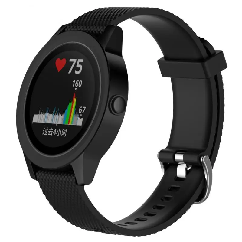 Силиконовый сменный цветной ремешок для Garmin Vivoactive3, умный Браслет Vivomove HR для Garmin Vivoactive 3, ремешок для часов