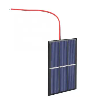 

0.65w 1.5V Mini DIY Solar Panel Power Module Battery Charger with Clip Cable 1.5V 0.65W