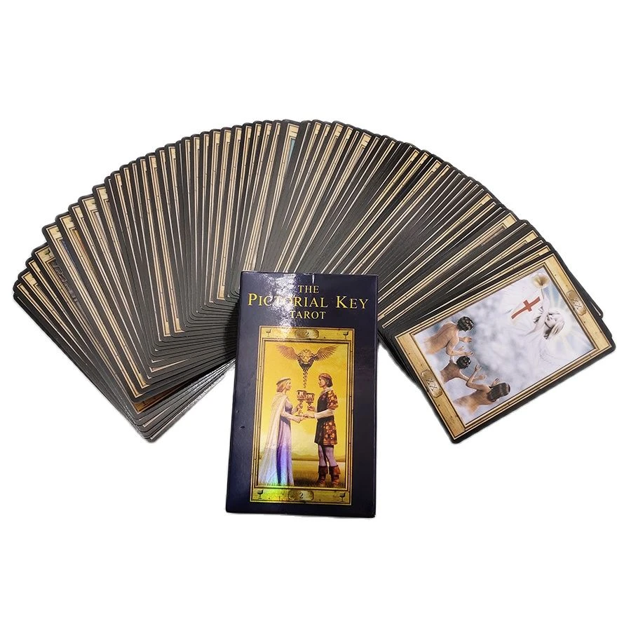 タロットデッキ 神秘的な占いとゲーム 英語版 家族の娯楽のための78枚のカード Board Games Aliexpress