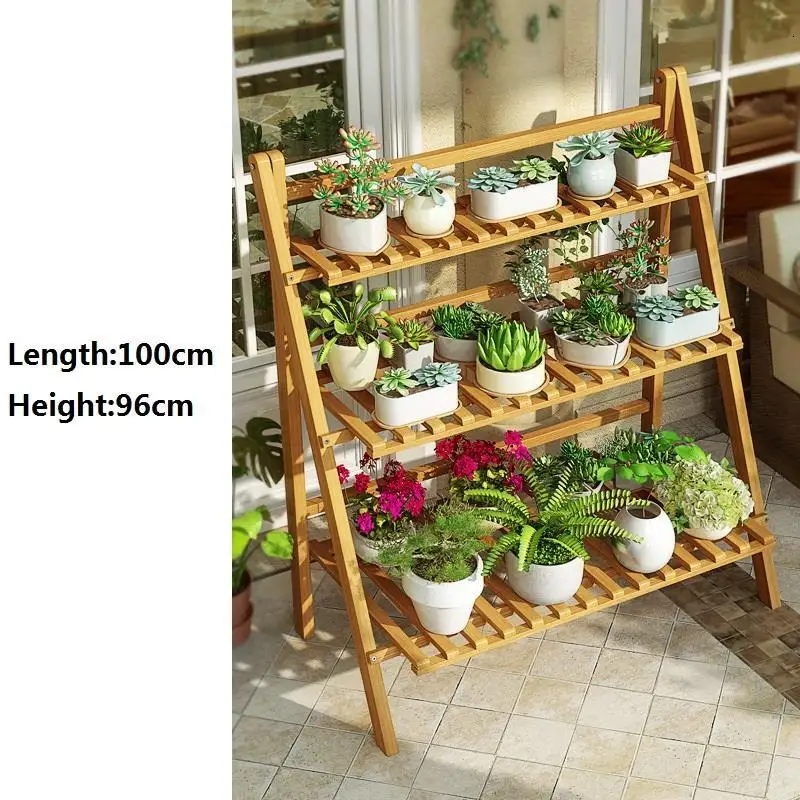 Version H Huerto Urbano Madera для escanteria Escalera горшок Repisa Para Plantas деревянный внутренний стеллаж напольная подставка для балкона Цветочная полка для растений - Цвет: Version H
