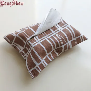 

LongShow Free Shipping Creative Home Hotel Table Decorative Lovely Cotton Cartton Tissue Box Case Cover