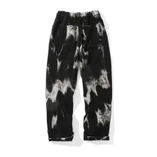 Pantalones vaqueros elásticos para hombre, Jeans holgados, ropa de calle, estilo Punk, 2021