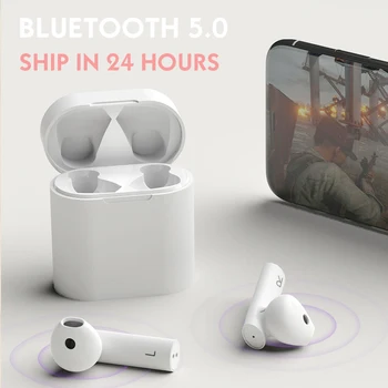 

Bluetooth 5.0 Earphone Wireless Earbuds 3D Stereo Headsets Sports Gaming Headsets Noise Reduction Headphones for Xiaomi Earphone