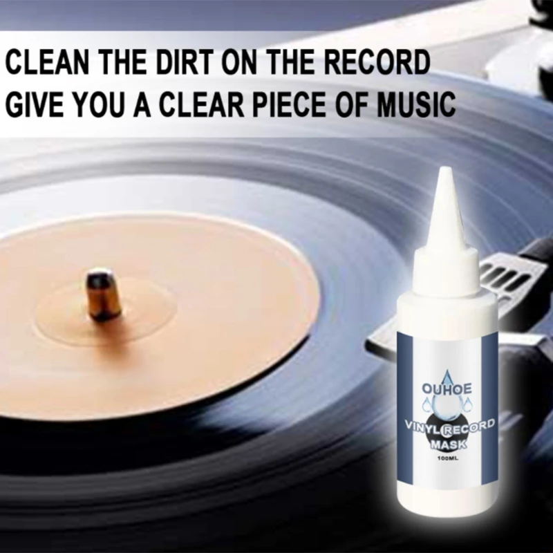 Améliorez Votre Tourne-disque Vinyle Avec Ce Kit De Nettoyage Anti-statique  : Brosse Anti-poussière Et Nettoyant Pour Disques Vinyles