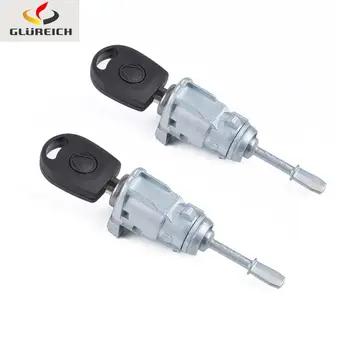 

New AUTOUTLET 2 pcs CLOSING CYLINDER for VW PASSAT B5 3B (96-05) for LUPO DOOR LOCK KEY LEFT and RIGHT 3B0837167 3B0837168