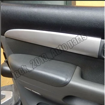 

Stainless Inner Side Door Armrest Cover Trim For2003 2004 2005 2006 2007 2008 2009 Toyota Prado 4PCS