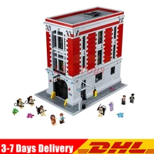 DHL, 4695 шт., конструктор "Охотники за привидениями", модель штаба пожарных, строительные наборы, набор моделей, совместимый 16001 75827