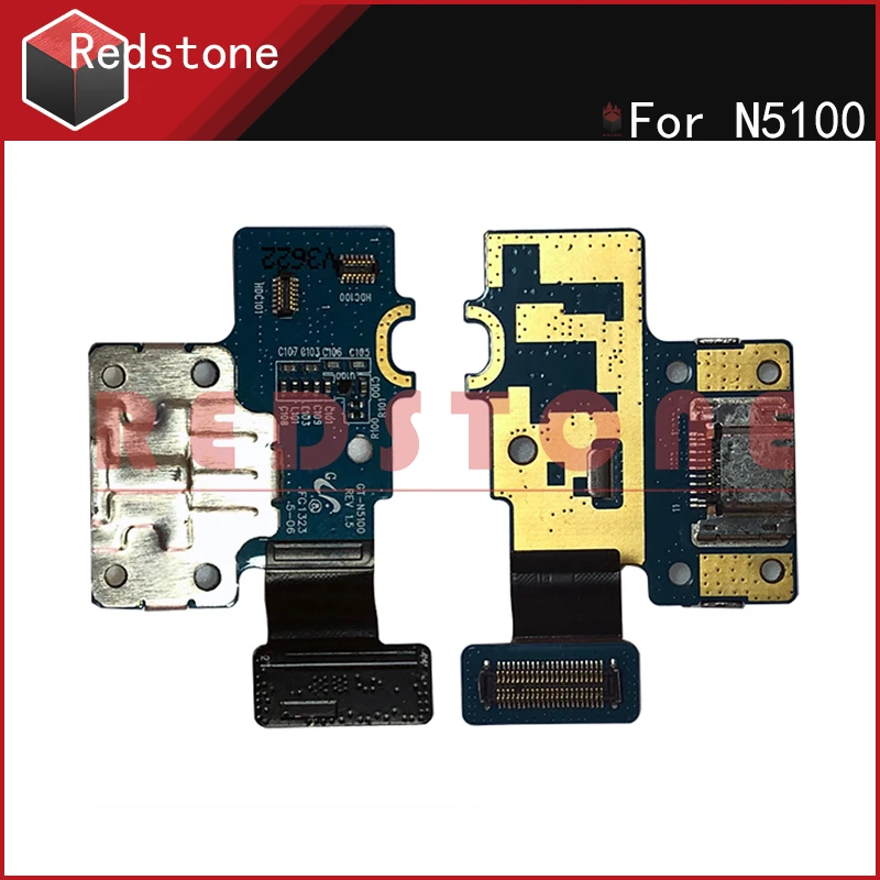 

Redstone Full New For Original Charging Port USB Port Dock Charger Flex Cable Replacement Part For Samsung N5100