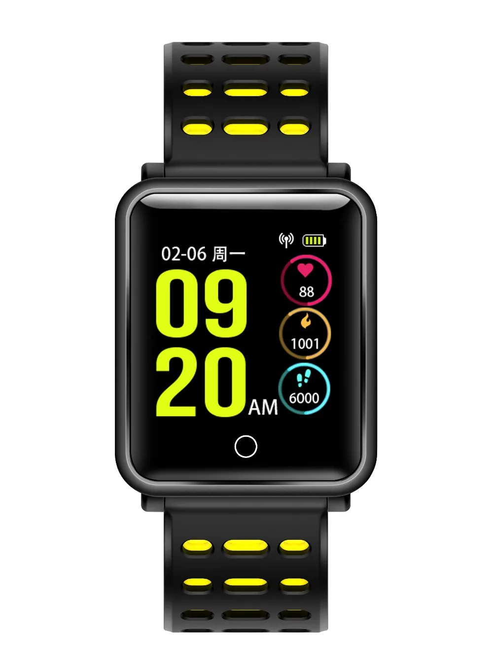 Smartch умные часы мужские трекер сердечного ритма IP68 Водонепроницаемый Bluetooth Smartwatch цветной экран для Androidn IOS часы телефон