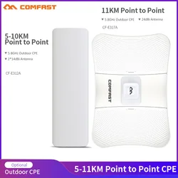 5 11km 5ghz ponte sem fio ao ar livre wi fi cpe ponto de acesso longa distância wi fi amplificador de sinal antena nanostation extensor ap