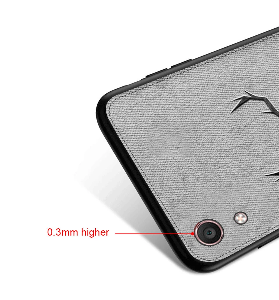 Силиконовый чехол для Oppo K3 V15 F11 Pro, противоударный мягкий чехол для Oppo A9 A7 Remo IQOO F7, тканевый рельефный чехол для телефона с оленем