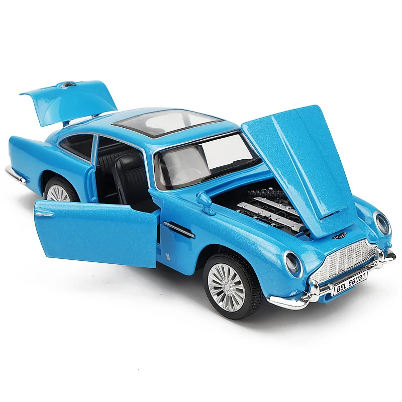 Bosun Aston Martin Игрушечная модель автомобиля из сплава 1:32 оптическая задняя ресница