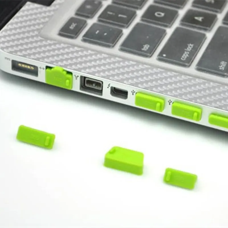 

13pcs Computer Dust Plug Colorful Silicone Anti Dust Plug Computer Cover Laptop Dust Plug Laptop Dustproof Computer Accessories