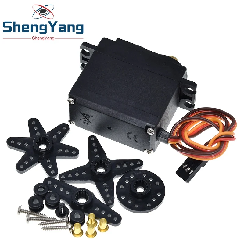 1/2/5PCS TZT MG995 für Arduino Metallgetriebe-Servomotor – Detail 4