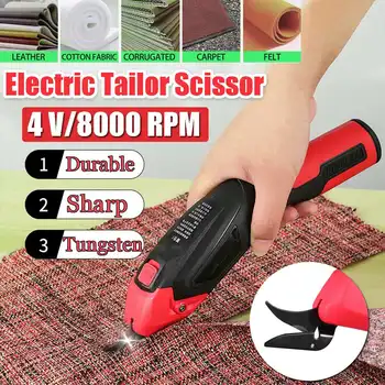 

Multipurpose Electric Cordless Tailor Scissors 110-220V Fabric Leather Cloth Cutting Knife Rechargeable Sewing Handheld Scissors