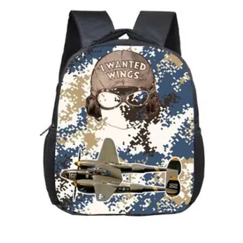 

l am a pilot backpack cartoon air plane children school bags boys kindergarten backpack baby toddler bag kids book bag gift