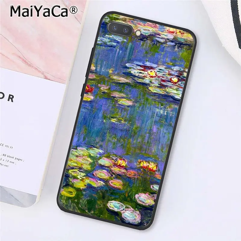 MaiYaCa Клод монет картина маслом с изображением подсолнуха чехол для телефона для huawei смартфона Honor 8X9 10 20 Lite 7A 5A 7C 10i 20i View20
