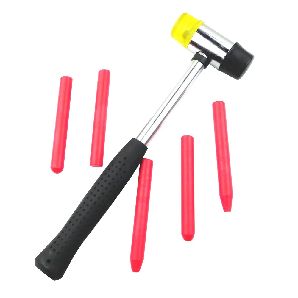 

6pcs Remove Manual Leveling Pen Rubber Dent DIY Home Paintless Universal Car Repair Tool Kit Accessories Handheld Body