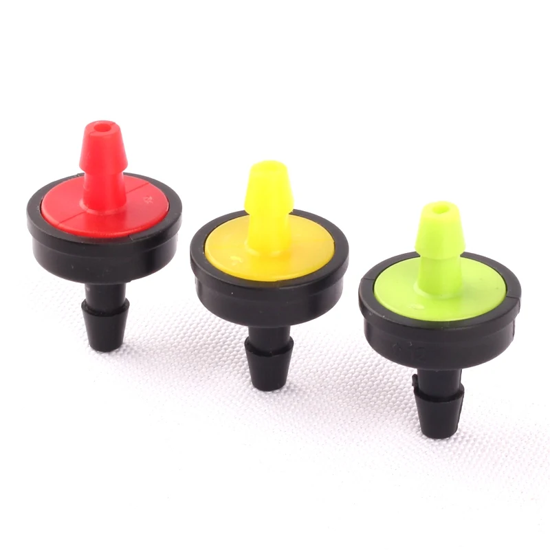 50Pcs Flusso 10L 20L 30L Compensazione Della Pressione A Goccia Emettitore Regolatore Di Auto-Pulizia Dell'Acqua Di Irrigazione A Goccia Tubo Tubo Pc 