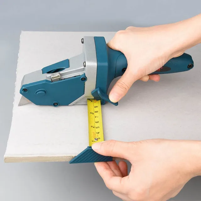 Gypsum Board Cutting Tool with Scale Woodworking Scribe Woodworking Cutting Board Tool Cutting Artifact SKTE Multifunctional Hand Push Automatic Cutting Gypsum Board
