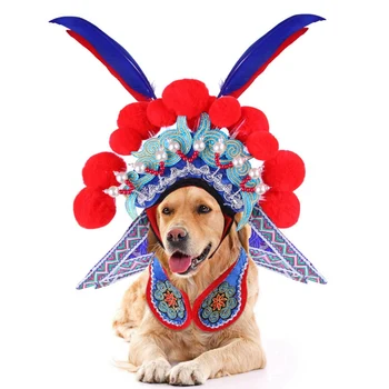 

Pet Halloween Headdress Cute Pet Transformation Outfit For Cats/Small Dogs Adjustable Cute Cosplay costume Pet Accessories 2020