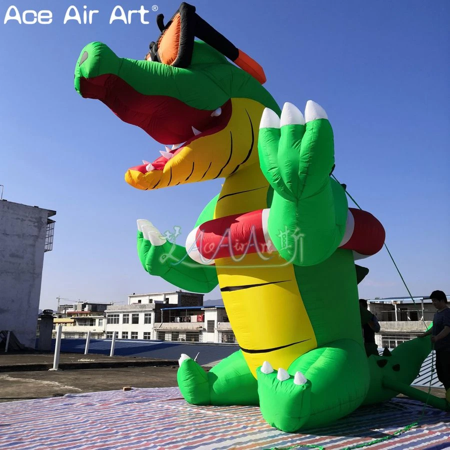 5m High Giant Free Standing Model Inflatable Crocodile Pop Up Cartoon Baby  Replica For Turkey - Toy Tents - AliExpress