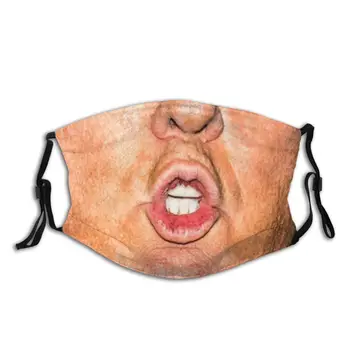 

Donald Trump Reusable Mouth Face Mask Anti Haze Dustproof Mask With Filters Protection Cover Respirator Mouth Muffle