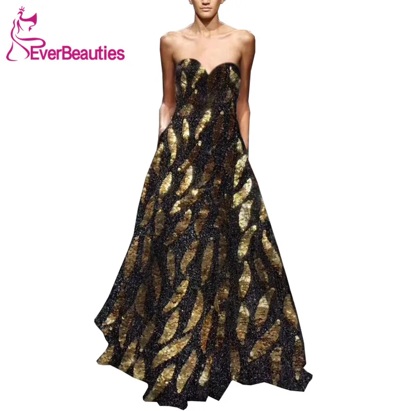 

Abiye Gece Elbisesi Long Prom Dress With Pockets 2020 Sweetheart Vestidos De Gala A-Line Formal Dress Vestido De Festa