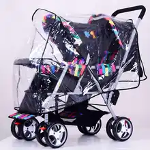 Детская коляска дождевик универсальные коляски корзина пылезащитный Дождевик-дождевик ветровое стекло для коляски водонепроницаемый