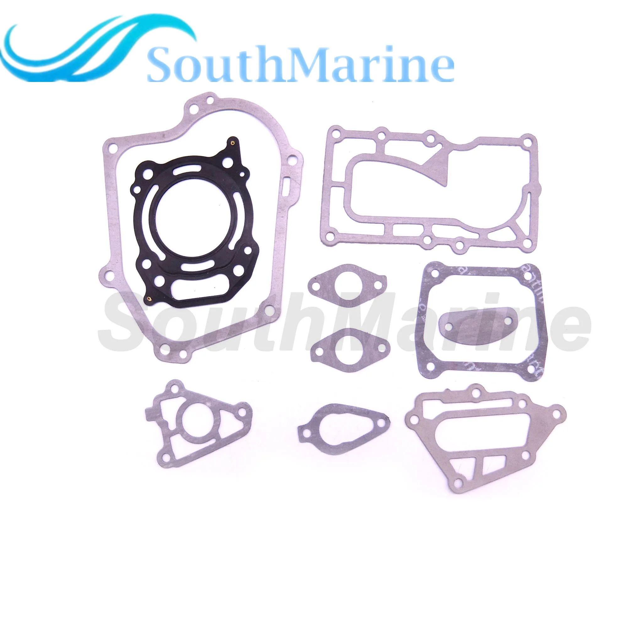 Boat Motor Gasket Kit,Boat Motor Power Head Gasket Kit for Mercury Quicksilver 4-Stroke 4HP 5HP 6HP