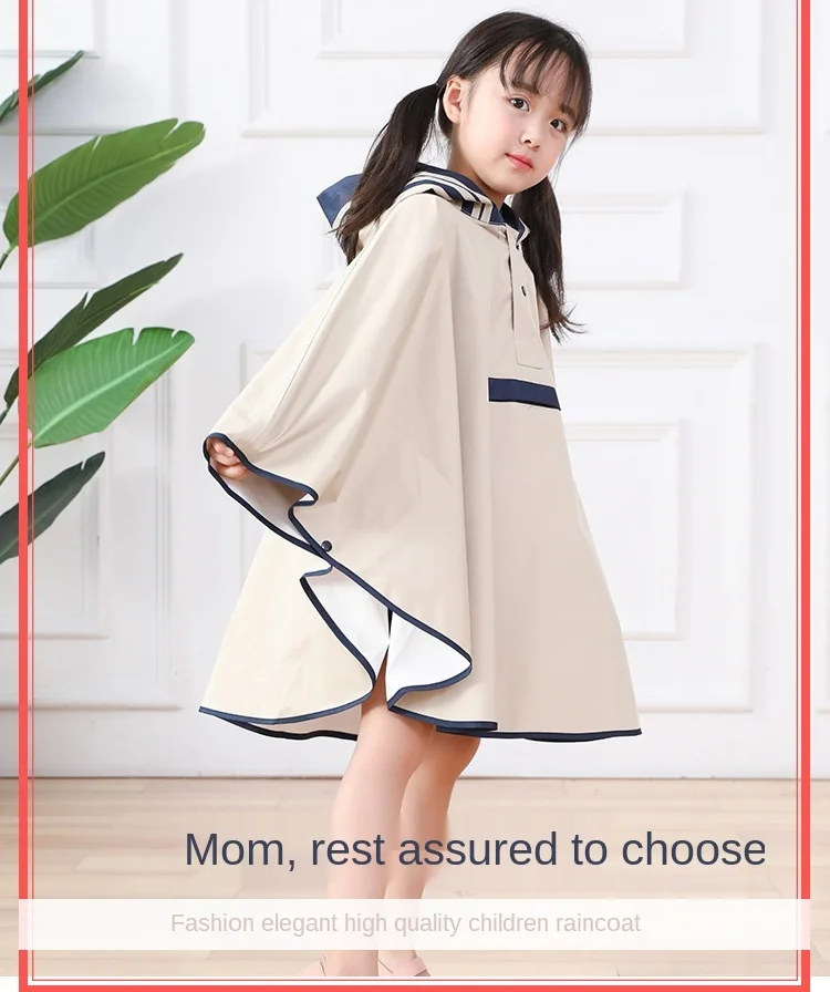 Kinder Mädchen Regenmantel Kinder Nette Wasserdichte Japan Kind Regen  Mantel Abdeckung Poncho Mit Kapuze Undurchlässig Regenbekleidung -  AliExpress