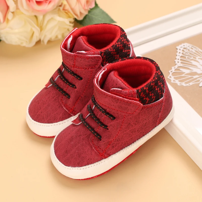 Baby Spring And Autumn Style Lovely Bow Solid Color Soft Sole Princess Shoes 0-18 Months Newborn Baby Casual Walking Shoes