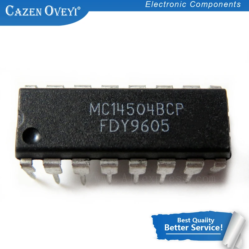 

10pcs/lot MC14504BCP MC14504 DIP-16 In Stock