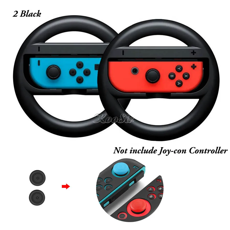 Nintendo Switch ручка nintendo переключатель Joycon контроллер гоночный руль Nitendo держатель кронштейн для nintendo переключатель - Цвет: B