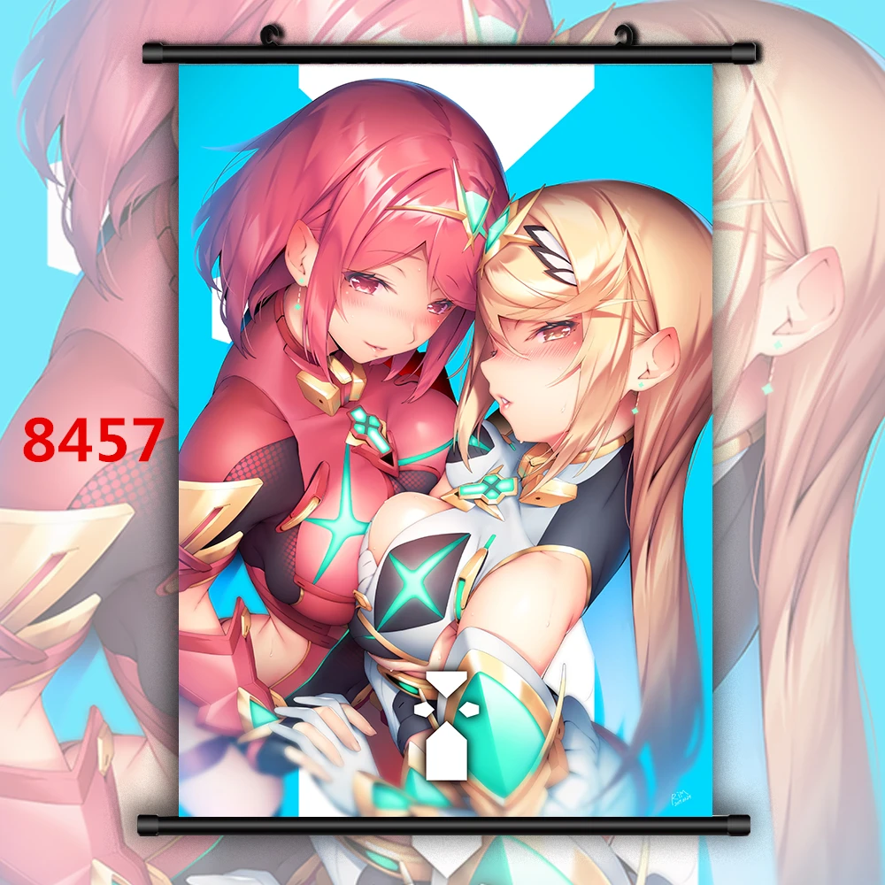 Xenoblade Chronicles 2 Hikari Аниме Манга плакат в рулоне - Цвет: 8457