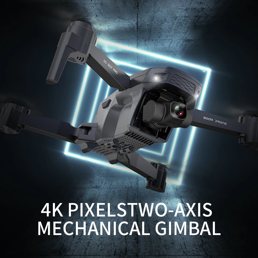 Квадрокоптер SG907 Pro GPS Wi Fi 4k HD 2 оси с сумкой для путешествий|Дроны камерой| |