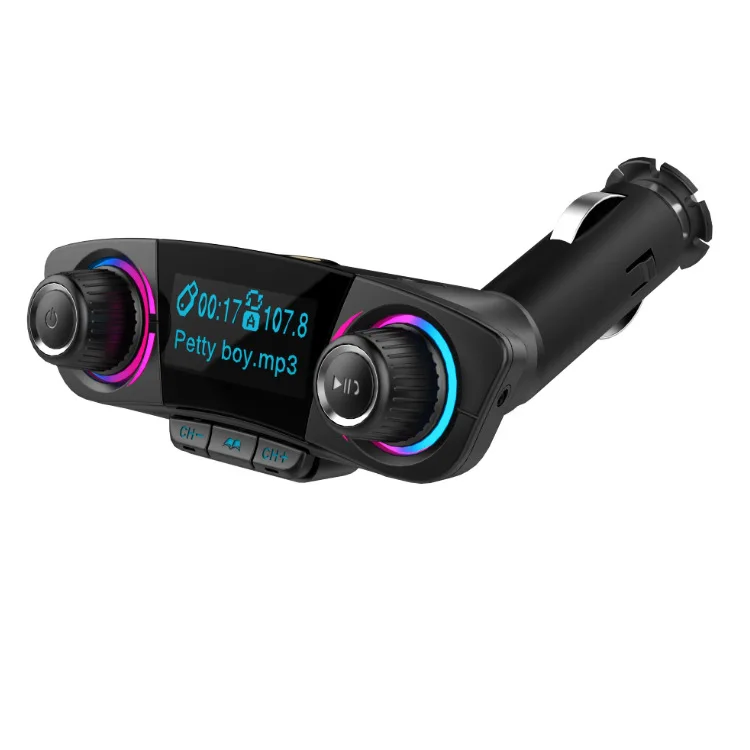Bt06 Bluetooth 4,0 трансmisor fm-передатчик Bluetooth Автомобильный модулятор громкой связи автомобильный комплект TF USB музыка AUX аудио mp3-плеер зарядное устройство