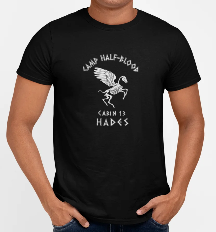 Nico Di Angelo Goth Hades Camp Half Blood Shirt 2 T Shirt 100% Cotton Camp  Half Blood Chb Percy Jackson Pjo Nico Di Angelo - AliExpress