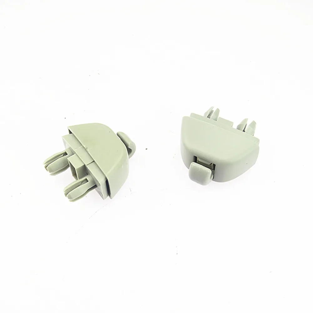 SCJYRXS Qty 2 серый солнцезащитный козырек Фиксатор Зажим 6R0857561 6R0 857 561 Y20 для Polo CIitigo