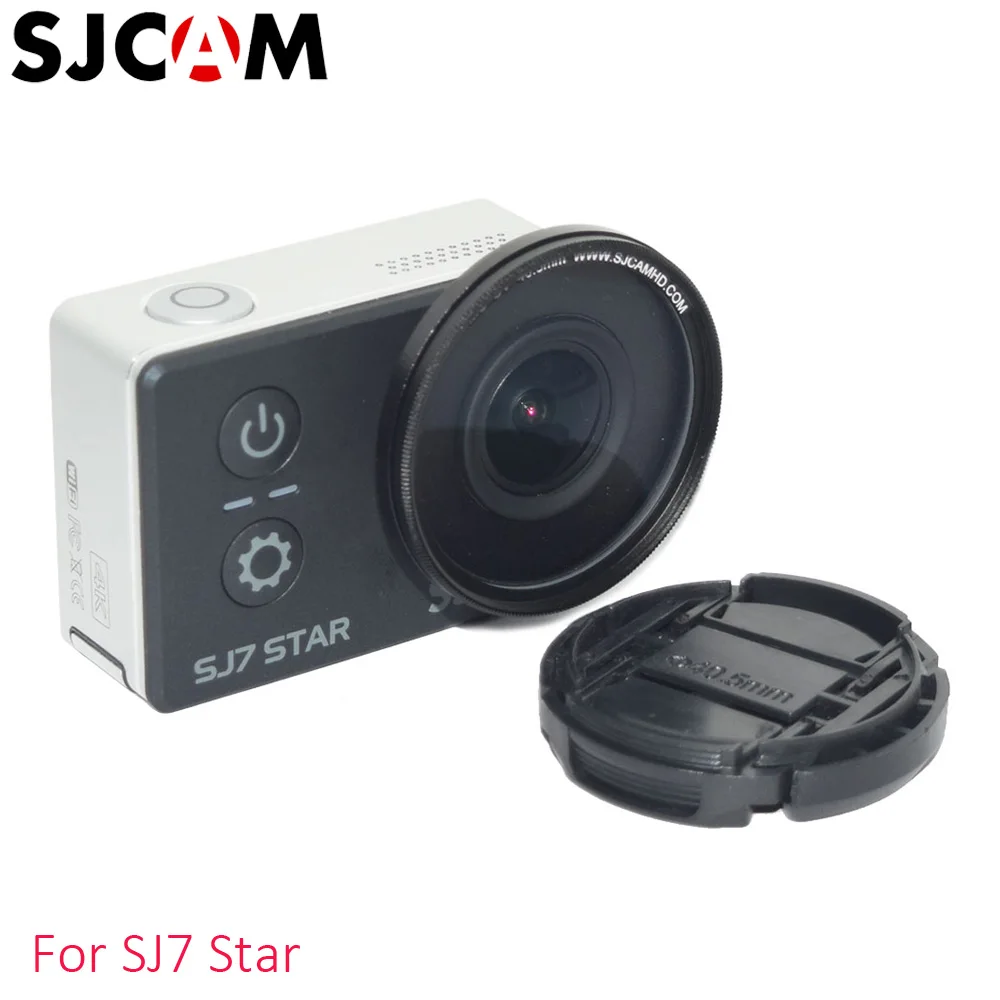 SJCAM SJ7 Star 40,5 мм объектив MC UV фильтр и Защитная крышка чехол идеально подходит для SJ 7 Star 4K wifi Спортивная Экшн-камера