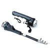 1Set Portable Folding Fishing Rod Telescopic Stainless Steel Fly Fishing Poles with Reel Line Travel Folding Mini Rod for Fish ► Photo 2/6